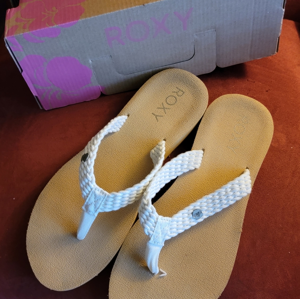 Women's Roxy sandals - Natural
